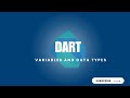 2.2 Dart Data Types and Variables part 1 - Complete Explanation | Flutter Tutorial