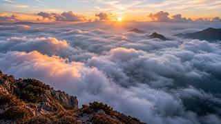 Floating Above the Clouds ☁️ 3 Hours of Relaxing Violin Music