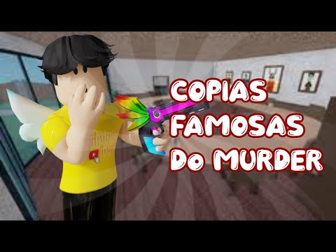 JOGANDO AS MELHORES CÓPIAS DO MURDER MYSTERY 2!! 😱