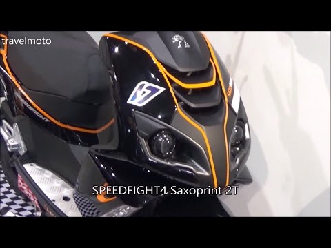 The New 2017 Peugeot Scooter SPEEDFIGHT4 Saxoprint 2T
