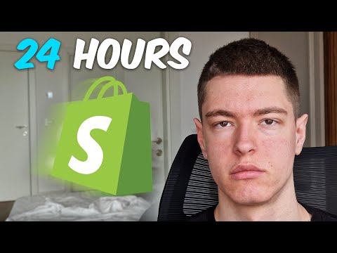 I Tried Shopify Dropshipping For 24H (Realistic Results)
