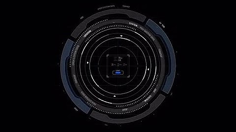 Circle HUD Display 2 Stock Motion Graphics