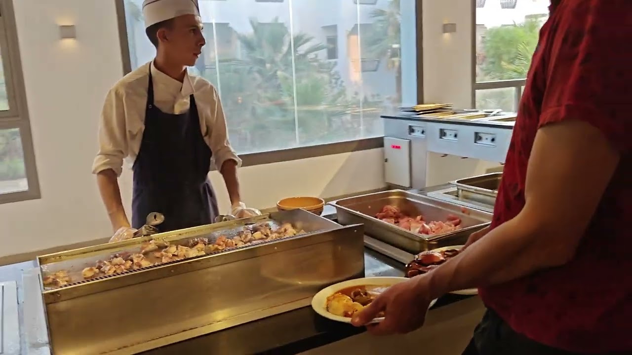 Diner At Rosa Beach Monastir Hotel Tunisia