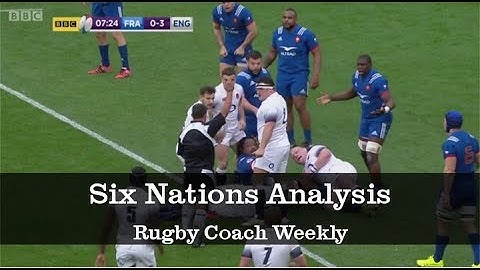 Rugby Coach Weekly Six Nations Analysis - Englands Breakdown Issues