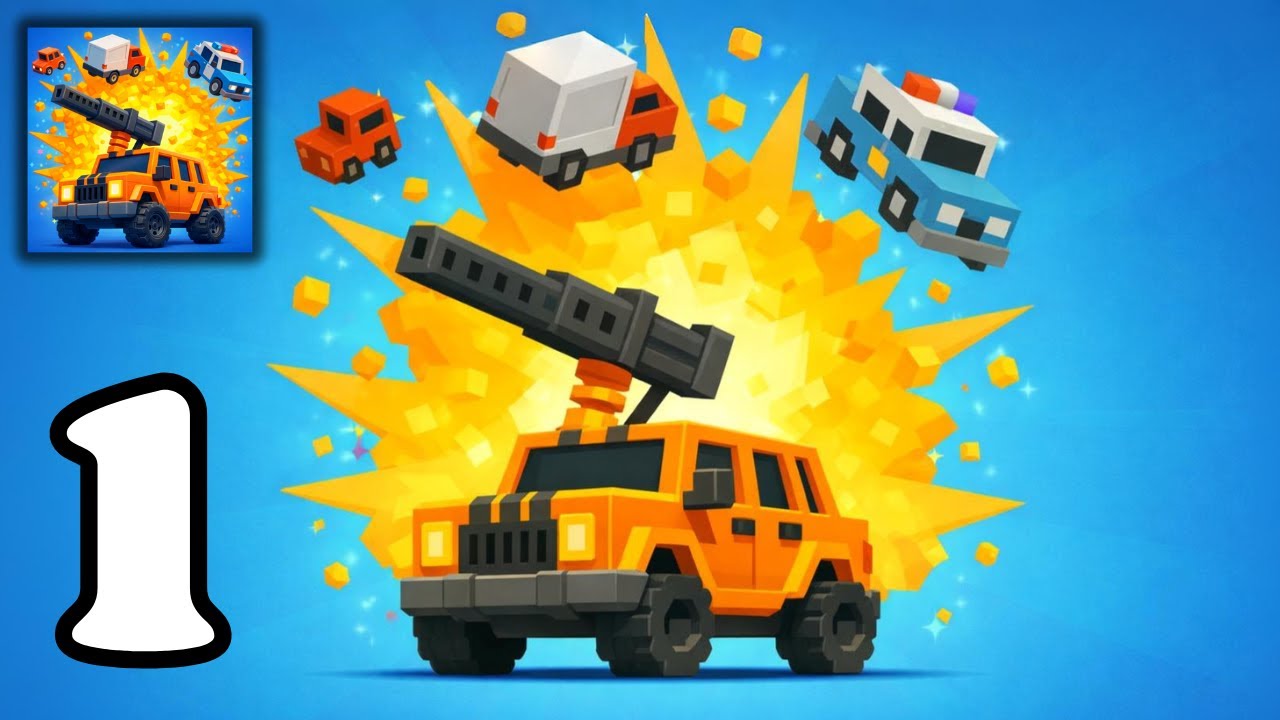 Bomber Car : Speed Race | Gameplay Walkthrough Part 1 | No Brakes, Only Blast 💥 | Android, iOS