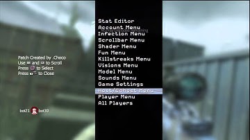Cod4 Mod Menu 1.40 Choco
