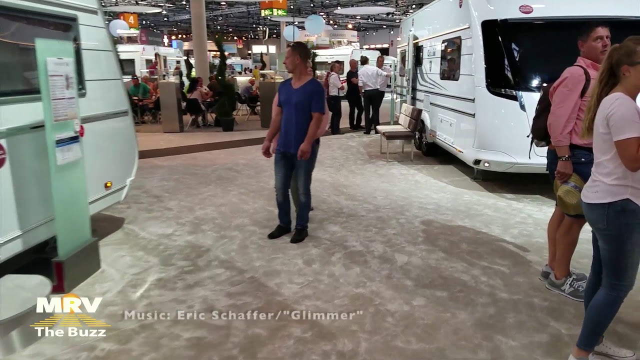 The Buzz Editor-In-Chief Tim Wassberg at Caravan Salon 2017 in Düsseldorf