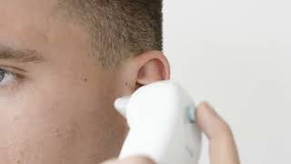 How to take an inner ear temperature measurement - Kinetik Wellbeing Thermometer (ET100-A)