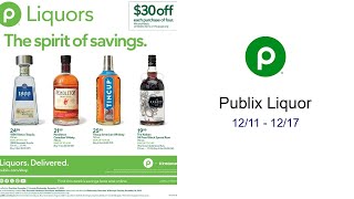 Publix Liquor 12/11 - 12/17