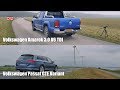 Volkswagen Amarok 3.0 V6 TDI vs Volkswagen Passat GTE SPEED