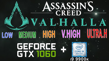 GTX 1060 6Gb in Assassins Creed Valhalla | Benchmark All Graphics Setting | GTX 1066