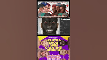 Lelutka evox skin creating course AD oct ( reel ) #lelutka #secondlife #skin #course #learn