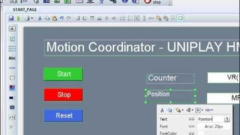Trio Motion : Learning : Simple integrated user interfaces