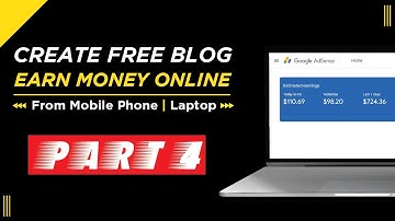 How To Create Free Blog Website and Earn Money Online Part-4