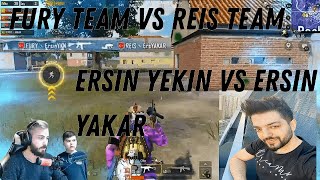 Fury Team Vs Reis Team Ersin Yekin Vs Ersin Yakar Pubg Mobile Yayinci Karsilasmalari