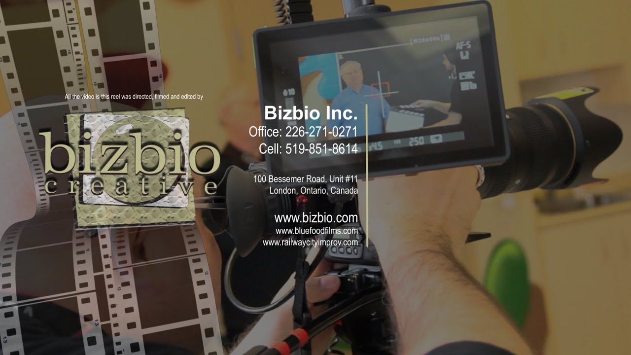 Bizbio London Ontario Video Production Sizzle Reel YouTube