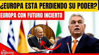 🇪🇺 ¡EUROPA PIERDE SU VOZ! EE.UU. y RUSIA deciden el futuro del continente sin BRUSELAS