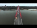 Бугринский мост, Новосибирск (Full HD)