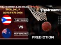 🔴Puerto Rico vs New Zealand LiveScore I FIBA Women's Basketball World Cup 2026 Qualifiers