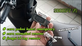 Tutorial lengkap cara menggunakan remot scoopy 2024