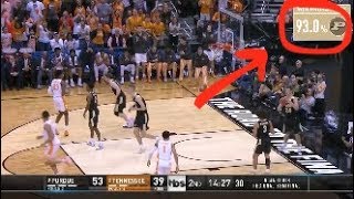 Purdue-Tennessee win probability goes berserk in NCAA tournament thriller