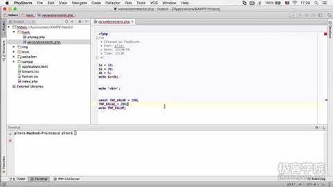 2、常量与变量 PHP 语法基础