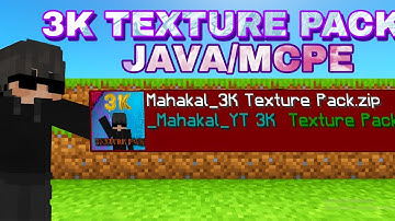 3K Special Texture Pack Realised | Java/McPe/Bedrock |