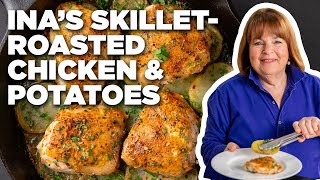 Ina Garten's Skillet-Roasted Chicken \& Potatoes | Barefoot Contessa | Food Network