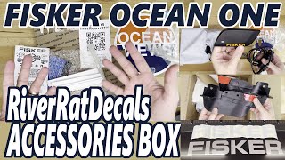 Fisker Ocean River Rat Decals Welcome Box