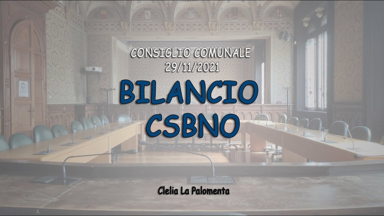 CSBNO Un Servizio Essenziale Per Il Territorio YouTube
