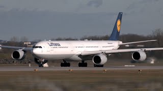 [4k] Landings \& Take offs at Munich INTL | High Quality Video