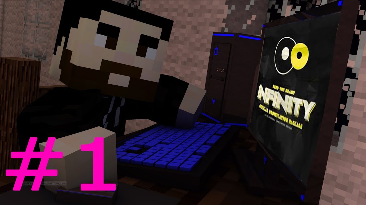 Modded Survival Minecraft Let's Play Episode 1 FTB Infinity - YouTube