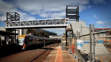 Geelong Station Disability Access Project - Pedestrian Overpass Timelapse