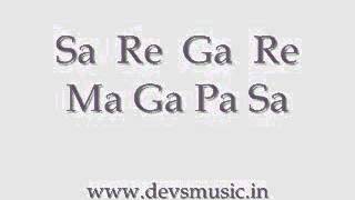 basic sargam 1 hindustani classical vocals wwwdevsmusicin devs music academy