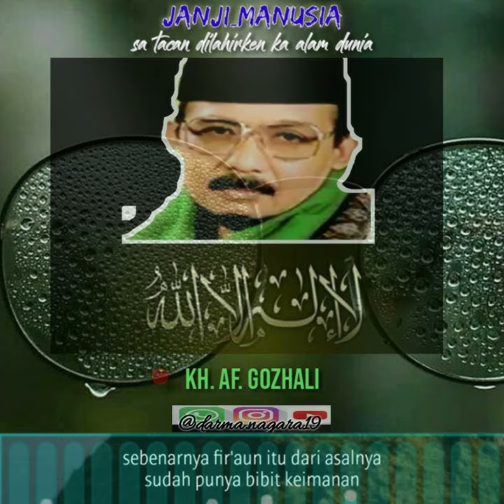 ustadz Abdul Fatah Gozali. janji manusia kana pangerana (allah swt.)