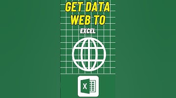 GET DATA web TO EXCEL | How excel data import from web to excel ? | Excel in 2025