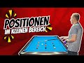 Positionen im kleinen Bereich - perfekt für 8-Ball & 14.1