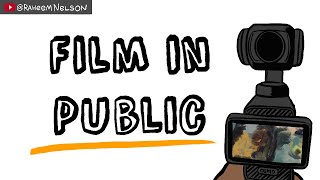 Filming in Public with DJI Osmo Pocket 3
