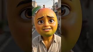 mango is so poor man #ai #trending #viral #youtubeshorts #fruit #1million #cartoon #ai #shorts