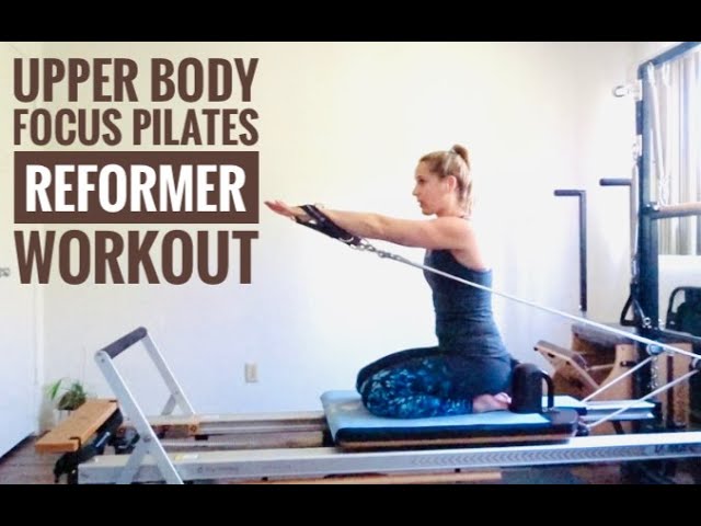 Pilates Reformer Seated Upper Body Strap Workout 