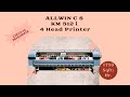 Allwin 5 Printers Set-up in Delhi - Printing 1750 sqft/hour!