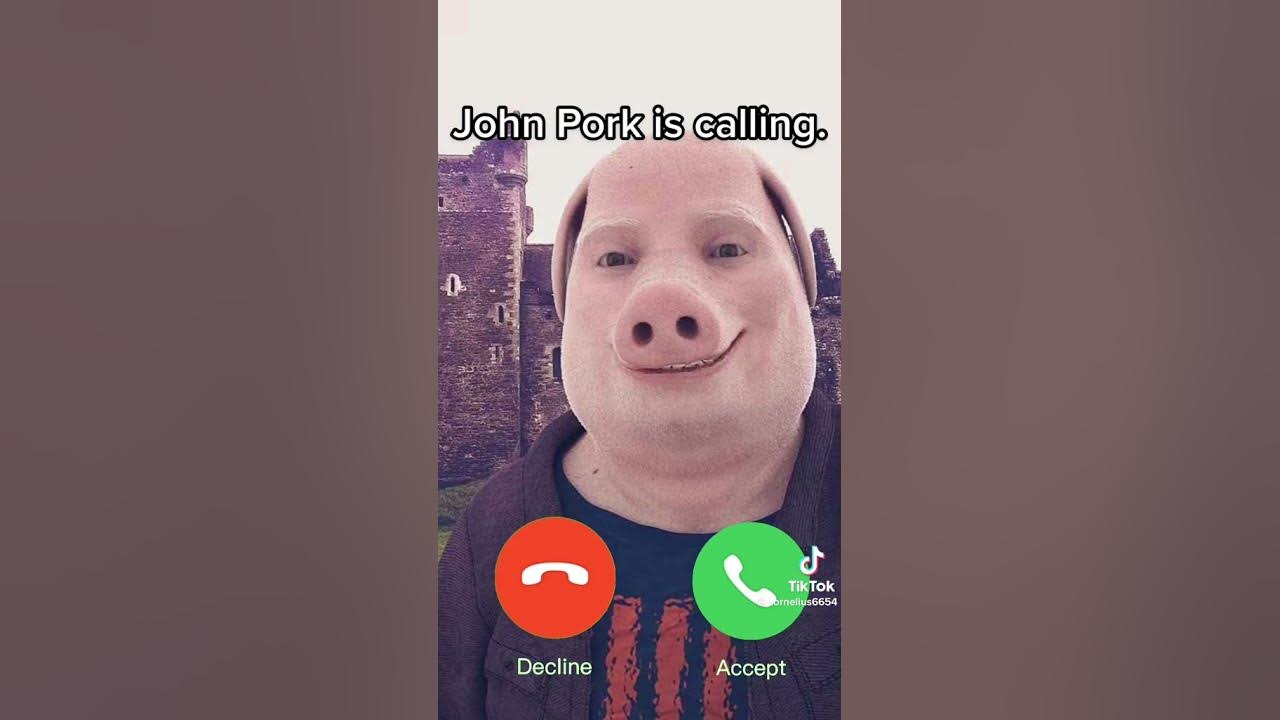 John pork is calling YouTube