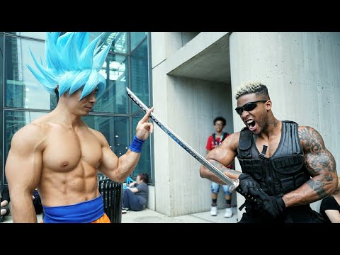 BEST NEW YORK COMIC CON 2017 | SSJ BLUE GOKU COSPLAY