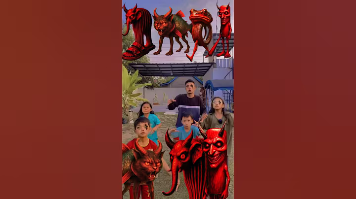 Brainrot Zombie Kids 🧟‍♂️ #tralalerotralala #tungtungtungsahur #lirililarila #brainrot #ai