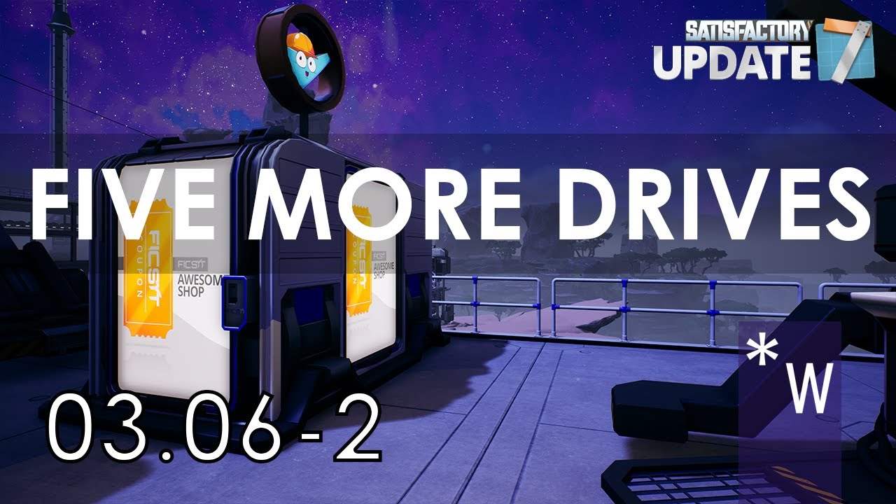 Mid Game Prep: 5 More Hard Drives - Satisfactory 03.06 Part 2