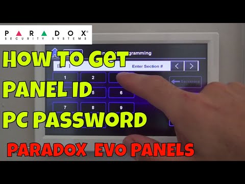 How To Find The Panel ID And PC Password On The Paradox Alarm System