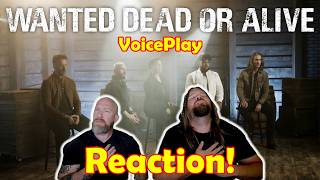Musicians react to hearing WANTED DEAD OR ALIVE A Cappella | VoicePlay x Omar Cardona | Bon Jovi Cvr