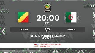 Congo VS. Algeria - TotalEnergies AFCONU17 2023 - MD3