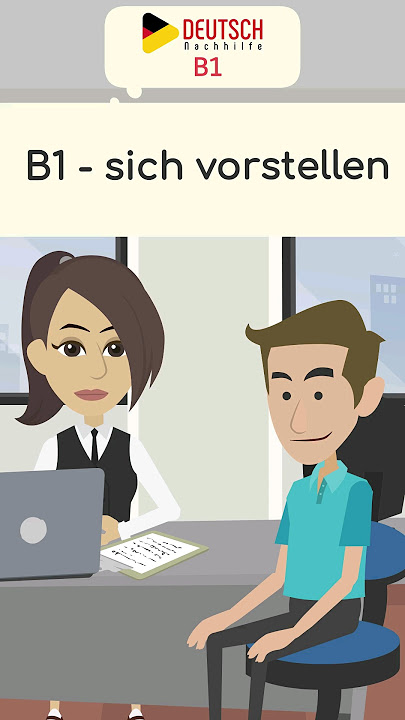 DTZ B1 Mündliche Prüfung teil | Sich vorstellen | #deutschlernen #learngerman #telc #niveau  #german