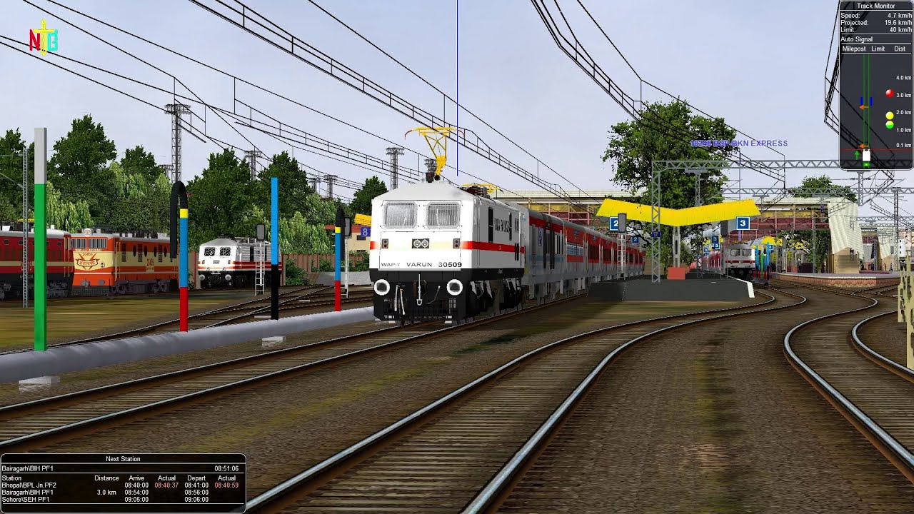 Malwa Super Fast Express 😍 12920 Jammu Tawi to Indore Junction Open